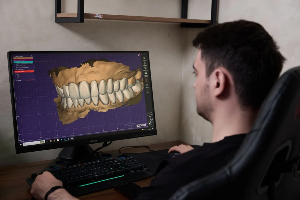 роектирование зубных протезов в Exocad